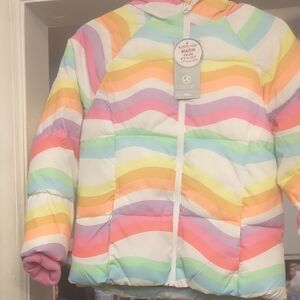 Swiss Tech Multicolor Kids Puffer Jacket